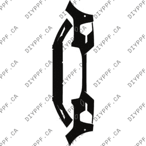 Front Bumper, Washers w/ 2 Sensors 2022-2023 Volvo XC60 Momentum/Core 23-22 4D SUV PPF