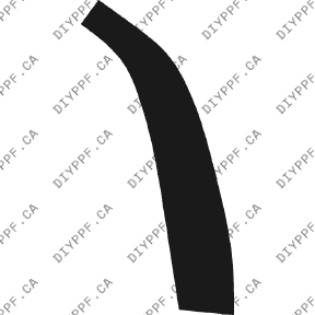 Bumper, Top Left 2003-2005 Subaru Forester 05-03 4D SUV PPF