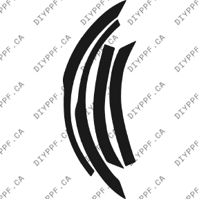 Wheel Lip Rear, L&R 2003-2003 Subaru Impreza 03-03 4D SW PPF