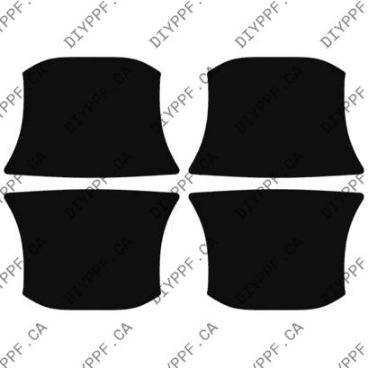 Door Handles 2022-2024 Audi A8/S8 24-22 4D Sdn PPF