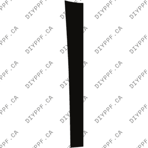 Door, Rear Panel Left 2022-2024 Audi A8/S8 24-22 4D Sdn PPF
