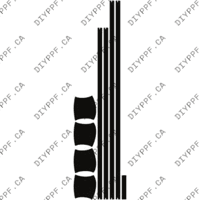 Appearance A 2022-2024 KIA Forte LX/LXS 24-22 4D Sdn PPF