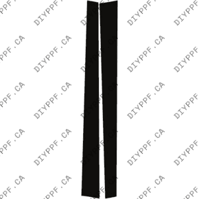 Door Panels Front, L&R 2022-2024 KIA Forte LX/LXS 24-22 4D Sdn PPF