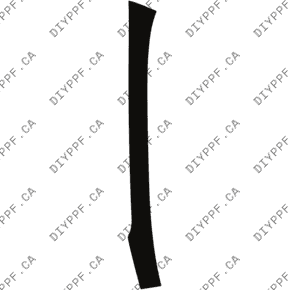 Door, A Pillar Right 2022-2024 KIA Forte LX/LXS 24-22 4D Sdn PPF