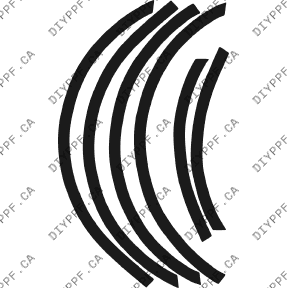 Wheel Lips 2001-2002 Volkswagen New Beetle 02-01 2D Cpe/Conv PPF