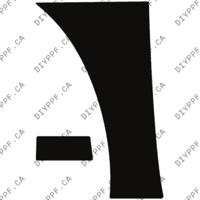 Wheel, Front Splash Left 2022-2024 Audi A3 24-22 4D Sdn PPF