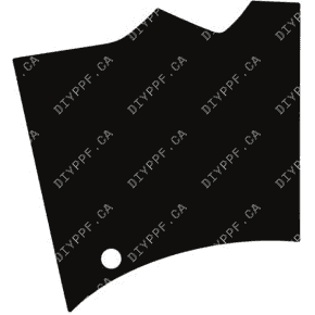 Wheel, Rear Splash, Left, Sensors 2022-2024 Audi A3 24-22 4D Sdn PPF