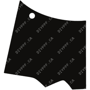 Wheel, Rear Splash, Right, Sensors 2022-2024 Audi A3 24-22 4D Sdn PPF