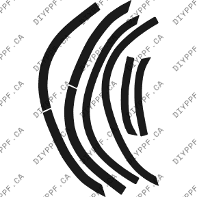 Wheel Lips 2003-2003 Volkswagen Eurovan 03-03 MV PPF