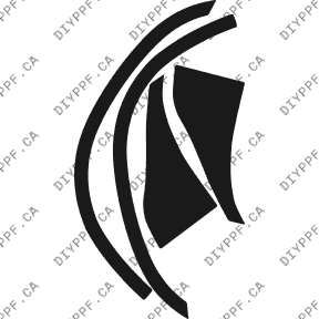 Wheel Lip/splash Rear, L&R 2003-2003 Volkswagen Eurovan 03-03 MV PPF