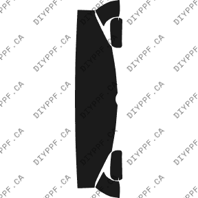 Hood/Fender/Mirrors 2003-2003 Volkswagen Golf, GTI 03-03 2D HB PPF