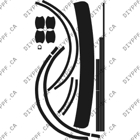 Appearance C 2003-2004 Volkswagen Jetta 04-03 4D SW PPF