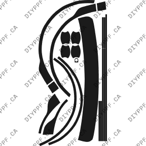 Appearance C Plus 2003-2004 Volkswagen Jetta 04-03 4D SW PPF