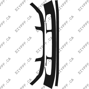 Front Bumper 2003-2004 Volkswagen Jetta 04-03 4D SW PPF