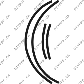 Wheel Lip Rear, L&R 2003-2004 Volkswagen Jetta 04-03 4D SW PPF