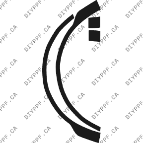 Wheel Lip/Splash Front, L&R 2003-2004 Volkswagen Jetta 04-03 4D SW PPF