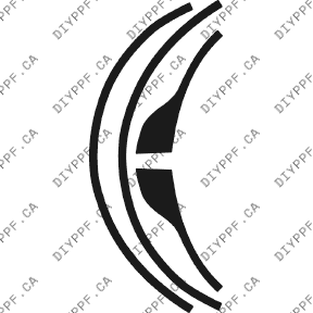 Wheel Lip/splash Rear, L&R 2003-2004 Volkswagen Jetta 04-03 4D SW PPF