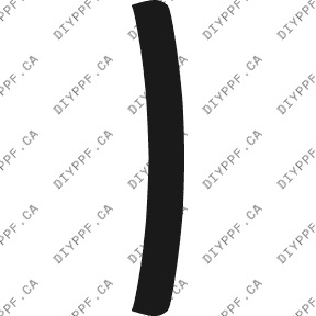 Bumper, Back 2003-2004 Volkswagen Jetta 04-03 4D SW PPF