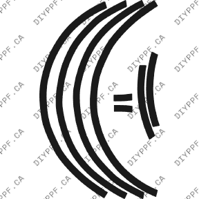 Wheel Lips 2003-2005 Volkswagen Jetta 05-03 4D Sdn PPF