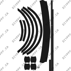 Appearance C 2003-2004 Volkswagen Passat 04-03 4D Sdn PPF