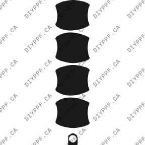 Door Handles 2003-2004 Volkswagen Passat 04-03 4D Sdn PPF