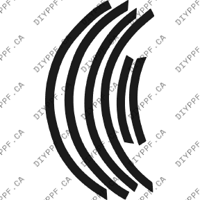 Wheel Lips 2003-2004 Volkswagen Passat 04-03 4D Sdn PPF