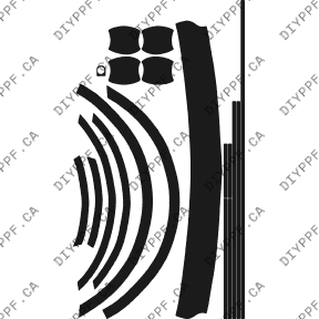 Appearance C 2003-2004 Volkswagen Passat 04-03 4D SW PPF