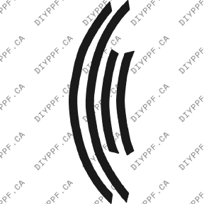 Wheel Lip Rear, L&R 2003-2004 Volkswagen Passat 04-03 4D SW PPF