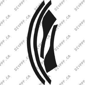 Wheel Lip/splash Rear, L&R 2003-2004 Volkswagen Passat 04-03 4D SW PPF