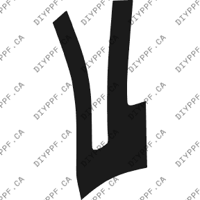 Bumper, Top Right 2003-2004 Volkswagen Passat 04-03 4D SW PPF