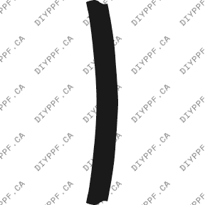 Bumper, Back 2003-2004 Volkswagen Passat 04-03 4D SW PPF