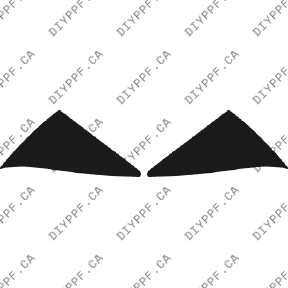 Fenders L & R 2002-2004 Volvo S60 04-02 4D Sdn PPF