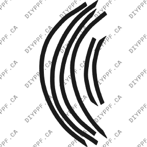 Wheel Lips 2002-2004 Volvo S60 04-02 4D Sdn PPF