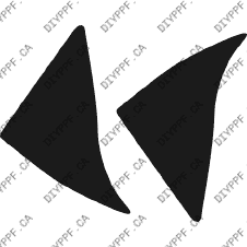 Fenders L & R 2003-2006 Volvo S80 06-03 4D Sdn PPF