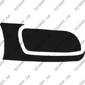 Bumper, Middle Right 2003-2004 Volvo V70 04-03 4D SW PPF