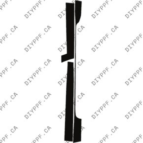 Rocker, Right 2022-2024 Jeep Compass Red/High Altitude 24-22 4D SUV PPF