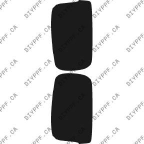 Chevrolet Cavalier Sport (2002–2002) Mirrors Paint Protection Film (PPF) Kit – 2-Door Coupe
