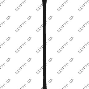 Chevrolet TrailBlazer LS (2002–2003) Left Rocker Panel Paint Protection Film (PPF) Kit – SUV