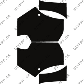 Splash, Sensors 2022-2024 Volkswagen Golf GTI S/SE 24-22 4D HB PPF