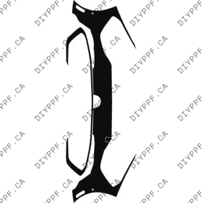 Front Bumper, w/ 2 Sensors 2022-2024 Volkswagen Golf GTI S/SE 24-22 4D HB PPF