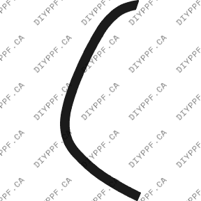 Wheel, Rear Lip Right 2002-2006 Chevrolet Suburban 06-02 4D SUV PPF