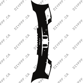 Bumper, Back Full w/ 4 sensors & Turbo S Badge 2020-2024 Porsche 911 Turbo/Turbo S 24-20 2D Cpe PPF