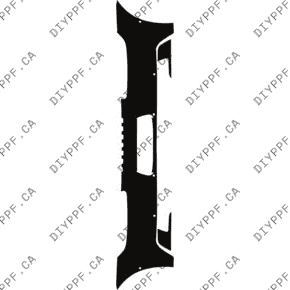 Bumper, Back Full w/ 6 sensors 2020-2024 Porsche 911 Turbo/Turbo S 24-20 2D Cpe PPF