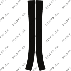 A Pillar 2022-2024 Subaru Forester Base/Premium 24-22 4D SUV PPF