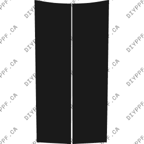 Chevrolet Silverado Bed Rockers Front (2002–2002) Bed Rockers Front Paint Protection Film (PPF) Kit – Crew Cab Long Bed