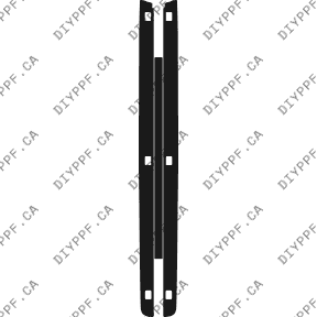 Bed Rails, Side & Front 2002-2002 Chevrolet Silverado 02-02 Crew P/U Long PPF