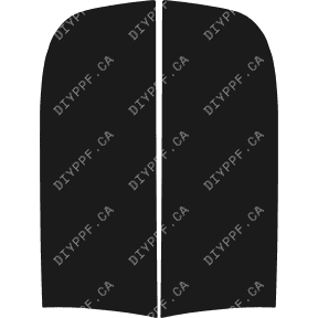 Chevrolet Silverado Base (2002–2002) Rear Bed Rockers Paint Protection Film (PPF) Kit – Pickup Long Bed