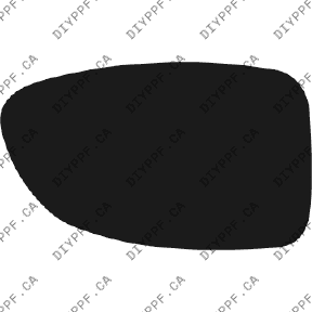 Chevrolet Silverado Base (2002–2002) Left Mirror Paint Protection Film (PPF) Kit – Pickup Long Bed