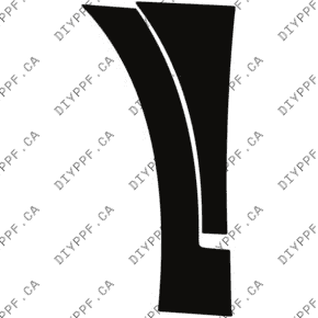 Wheel, Front Splash Left 2022-2023 Audi e-tron Sportback S 23-22 4D SUV PPF