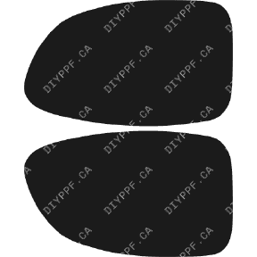 Chevrolet Silverado Base (2002–2002) Side Mirrors Paint Protection Film (PPF) Kit – Crew Cab Long Bed Pickup